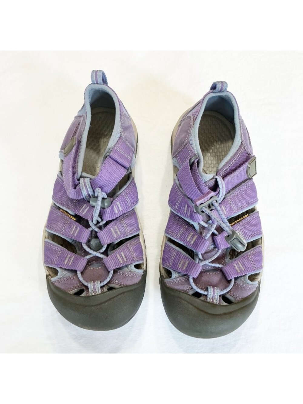 Keen Newport Waterproof Purple Sandals Big Kids Size 3 Closed-Toe Hiking Shoes